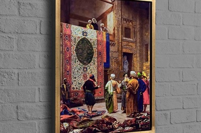 نکاتی درباره نگهداری تابلو فرش ماشینی؛ زیبایی ماندگار در قاب هنر