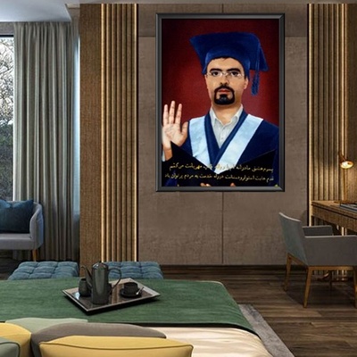 هدیه‌ای از دل خاطره: تابلوفرش دستباف مناسبتی